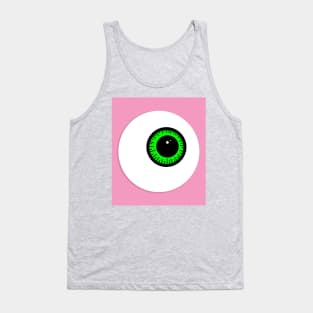 Green Eyeball Tank Top